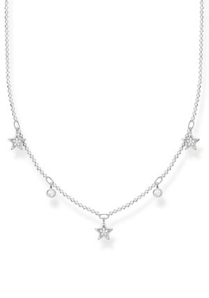 THOMAS SABO Kette mit Anhänger »Sterne silber