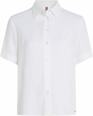 Tommy Hilfiger Curve Hemdbluse »CRV ESSENTIAL FLUID SS SHIRT«