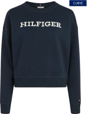 Tommy Hilfiger Curve Sweatshirt »CRV REG MONOTYPE EMB SWEATESHIRT«