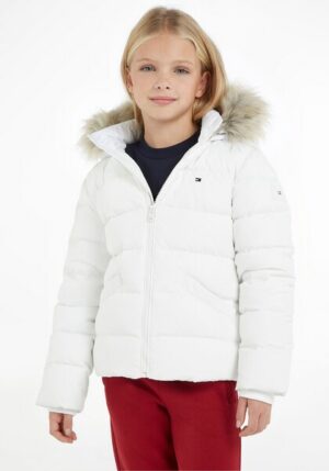 Tommy Hilfiger Daunenjacke »ESSENTIAL DOWN FUR HOOD JACKET«