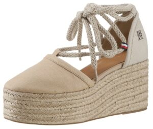 Tommy Hilfiger Espadrille »CLOSED TOE LINEN FLATFORM«