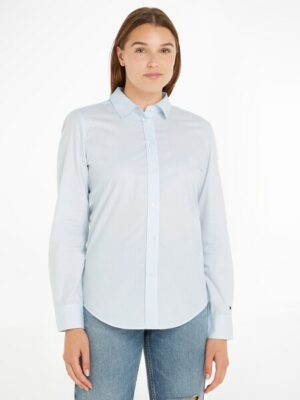 Tommy Hilfiger Hemdbluse »FIL A FIL REGULAR SHIRT LS«