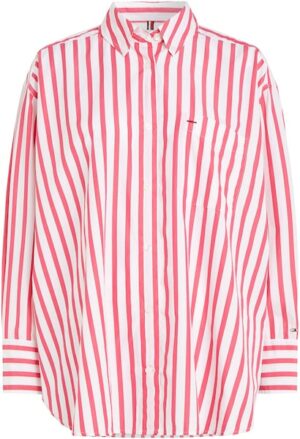 Tommy Hilfiger Hemdbluse »STRIPED ICON OVERSIZED SHIRT«