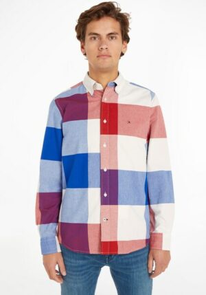 Tommy Hilfiger Karohemd »BI COLOR GINGHAM RF SHIRT«