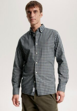 Tommy Hilfiger Karohemd »NAT. SOFT FLEX MINI TARTAN RF«
