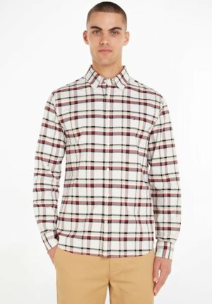 Tommy Hilfiger Karohemd »SMALL GLOBAL STRIPE CHK RF SHIRT«