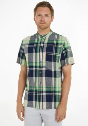 Tommy Hilfiger Kurzarmhemd »CO/LI GIANT CHECK RF SHIRT S/S«