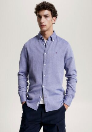 Tommy Hilfiger Langarmhemd »BRUSHED DOBBY SF SHIRT«