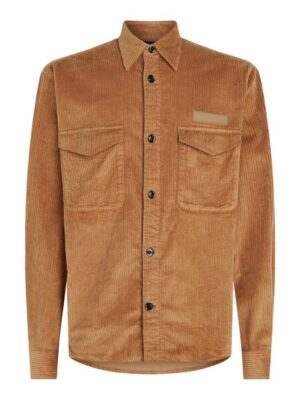 Tommy Hilfiger Langarmhemd »CORDUROY SOLID OVERSHIRT«