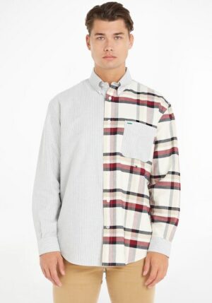 Tommy Hilfiger Langarmhemd »GLOBAL STP CHECK BLOCKING SHIRT«