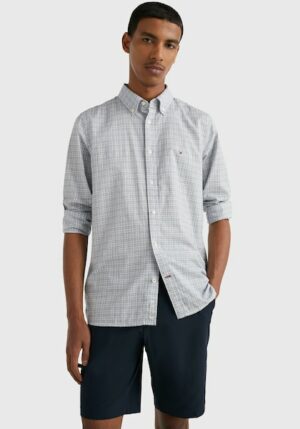 Tommy Hilfiger Langarmhemd »NATURAL SOFT GRID CHK SF SHIRT«