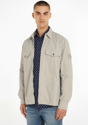 Tommy Hilfiger Langarmhemd »PAPER TOUCH OVERSHIRT«