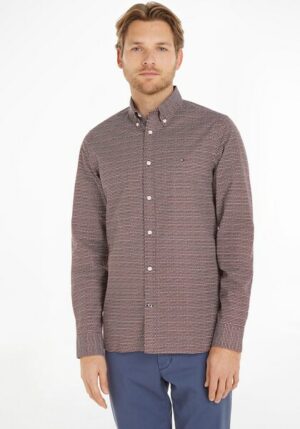 Tommy Hilfiger Langarmhemd »SMALL RETRO PRINT SF SHIRT«