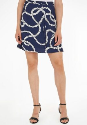 Tommy Hilfiger Minirock »VIS ROPE PRINT SHORT SKIRT«