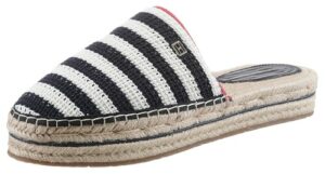 Tommy Hilfiger Pantolette »FEMININE CROCHET MULE ESPADRILLE«