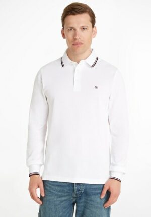 Tommy Hilfiger Poloshirt »1985 RWB TIPPED SLIM LS POLO«