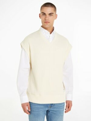 Tommy Hilfiger Pullunder »MONOTYPE WAFFLE VEST«
