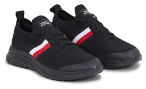 Tommy Hilfiger Slip-On Sneaker »MODERN RUNNER KNIT STRIPES ESS«