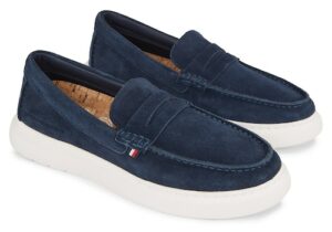 Tommy Hilfiger Slipper »HILFIGER SUEDE HYBRID LOAFER«