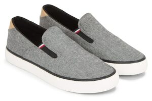 Tommy Hilfiger Slipper »TH HI VULC LOW SLIPON CHAMBRAY«