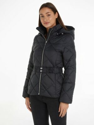 Tommy Hilfiger Steppjacke »ELEVATED BELTED QUILTED JACKET«