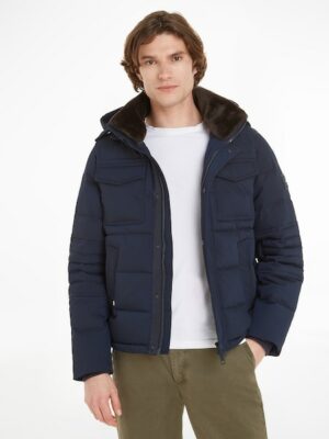 Tommy Hilfiger Steppjacke »ROCKIE UTILITY HOODED JACKET«