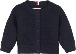 Tommy Hilfiger Strickjacke »BABY STRUCTURED CARDIGAN«