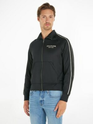 Tommy Hilfiger Sweatjacke »MONOTYPE TRACK ZIP THROUGH«