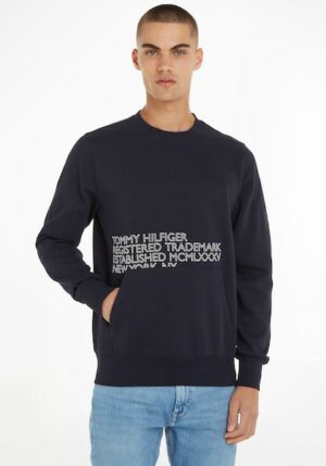 Tommy Hilfiger Sweatshirt »BADGED GRAPHIC CREWNECK«