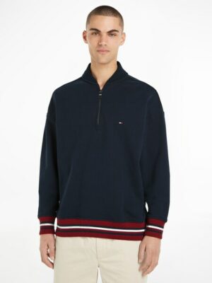 Tommy Hilfiger Sweatshirt »BOLD GLOBAL STRIPE HALF ZIP«