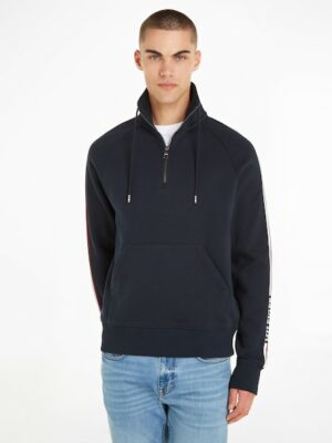 Tommy Hilfiger Sweatshirt »GLOBAL STRIPE 1/4 ZIP«
