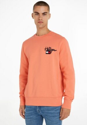 Tommy Hilfiger Sweatshirt »HILFIGER PAINTED GRAPHIC CREW«