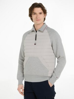 Tommy Hilfiger Sweatshirt »MIX MEDIA HALF ZIP«