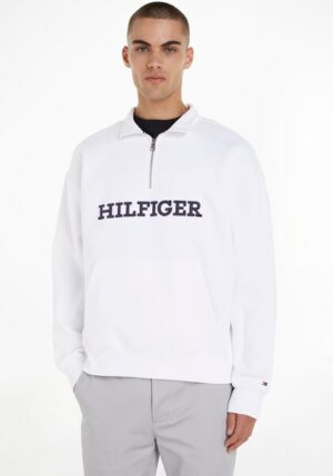 Tommy Hilfiger Sweatshirt »MONOTYPE EMBRO MOCK NECK«