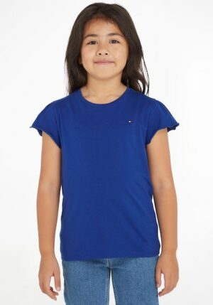Tommy Hilfiger T-Shirt »ESSENTIAL RUFFLE SLEEVE TOP S/S«