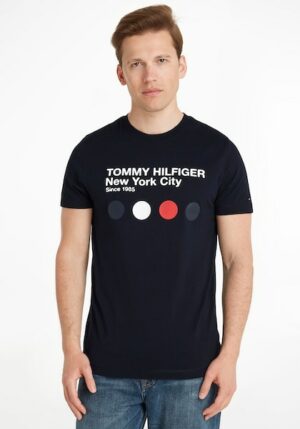 Tommy Hilfiger T-Shirt »METRO DOT GRAPHIC TEE«