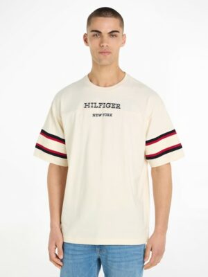 Tommy Hilfiger T-Shirt »MONOTYPE SLEEVE COLOURBLOCK TEE«