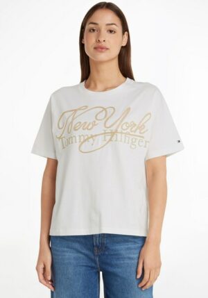 Tommy Hilfiger T-Shirt »RLX NY METALLIC C-NK SS«