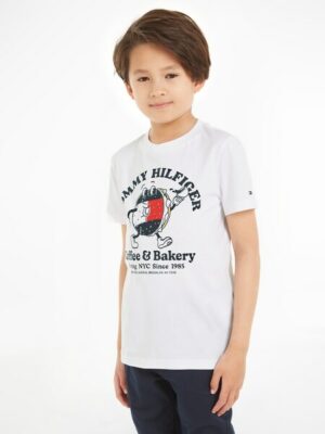 Tommy Hilfiger T-Shirt »TOMMY BAGELS TEE S/S«