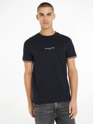 Tommy Hilfiger T-Shirt »TOMMY LOGO TIPPED TEE«