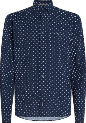 Tommy Hilfiger TAILORED Businesshemd »CL-W SEERSUCKER PRINT RF SHIRT«