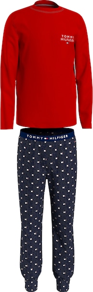 Tommy Hilfiger Underwear Schlafanzug »LS LONG PANTS PJ SET PRINT«