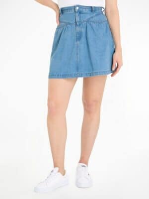 Tommy Jeans Bleistiftrock »TJW CHAMBRAY MINI SKIRT«