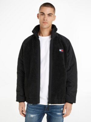 Tommy Jeans Blouson »TJM MIX MEDIA SHERPA JACKET«