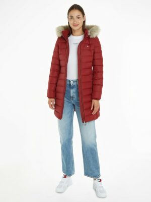 Tommy Jeans Daunenmantel »TJW ESSENTIAL HOODED DOWN COAT«