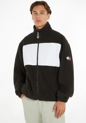 Tommy Jeans Fleecejacke »TJM RLX FABRIC MIX FLEECE JACKET«