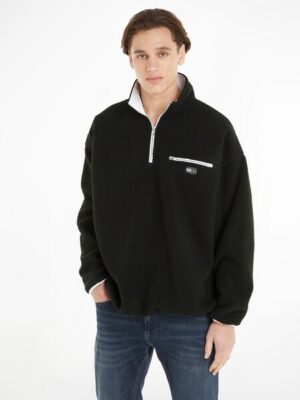 Tommy Jeans Fleecepullover »TJM OVZ TONAL 1/2 ZIP SHERPA«