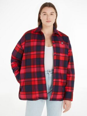Tommy Jeans Hemdbluse »TJW SPR OVS CHECK OVERSHIRT«