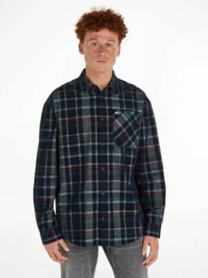 Tommy Jeans Karohemd »TJM RLX CHECK CORDUROY SHIRT«