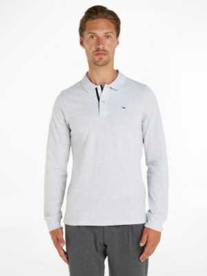 Tommy Jeans Langarm-Poloshirt »TJM SLIM SOLID LS POLO«